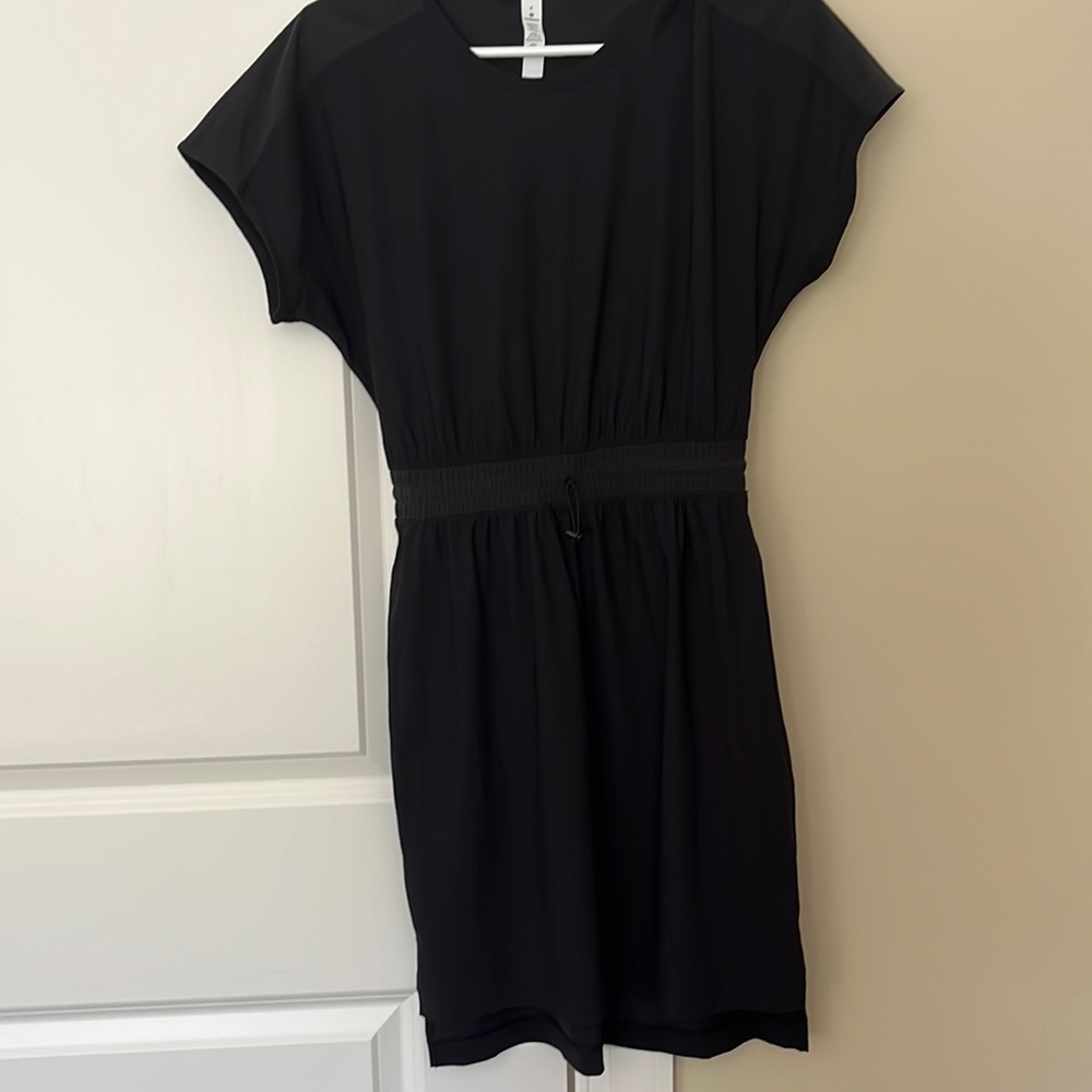 Never worn/no tags Lululemon Throw It On Dress size 4 black